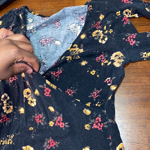 Garage floral long sleeves top - Picture 13 of 13